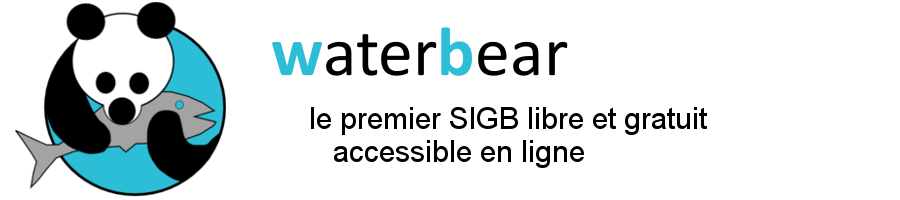 Installation du SIGB Waterbear